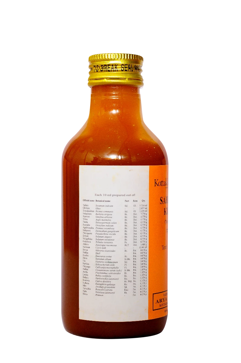 Kottakkal Arya Vaidyasala Sahacharadi Kuzhambu, 200 ml-2.webp